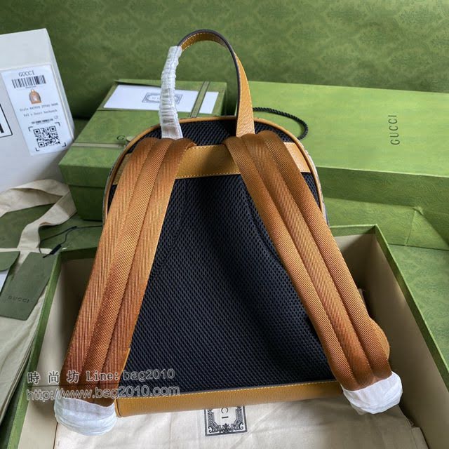 Gucci女包 古驰Ophidia Web泰迪熊后背包 Gucci双肩包 647816  gdj1679